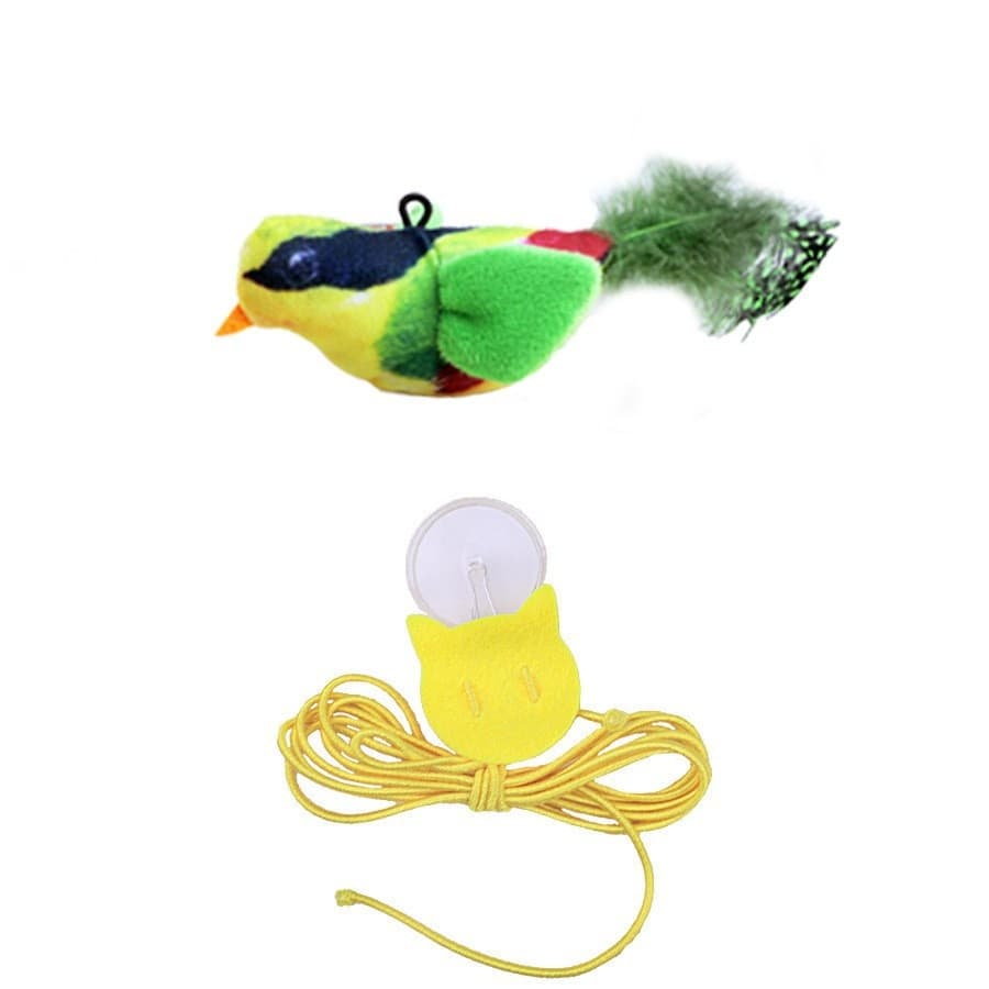 Simulation Bird Cat Teaser Wand