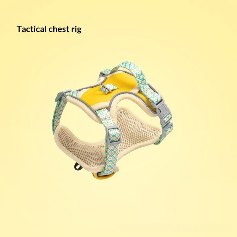 Dog Chest-strap Leash H-shaped Vest Style Adjustable