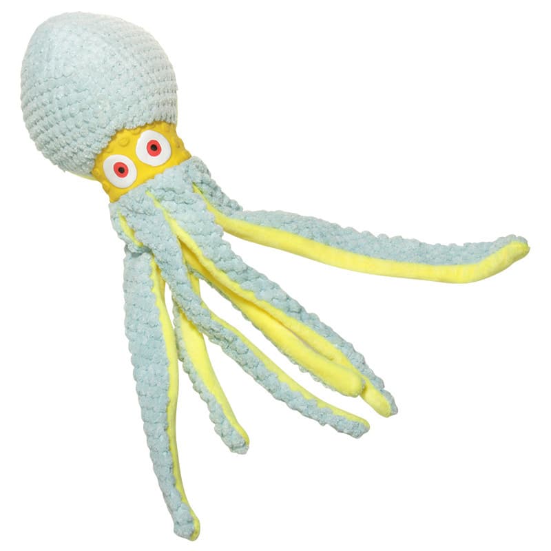 Latex Octopus Pet Plush Toy
