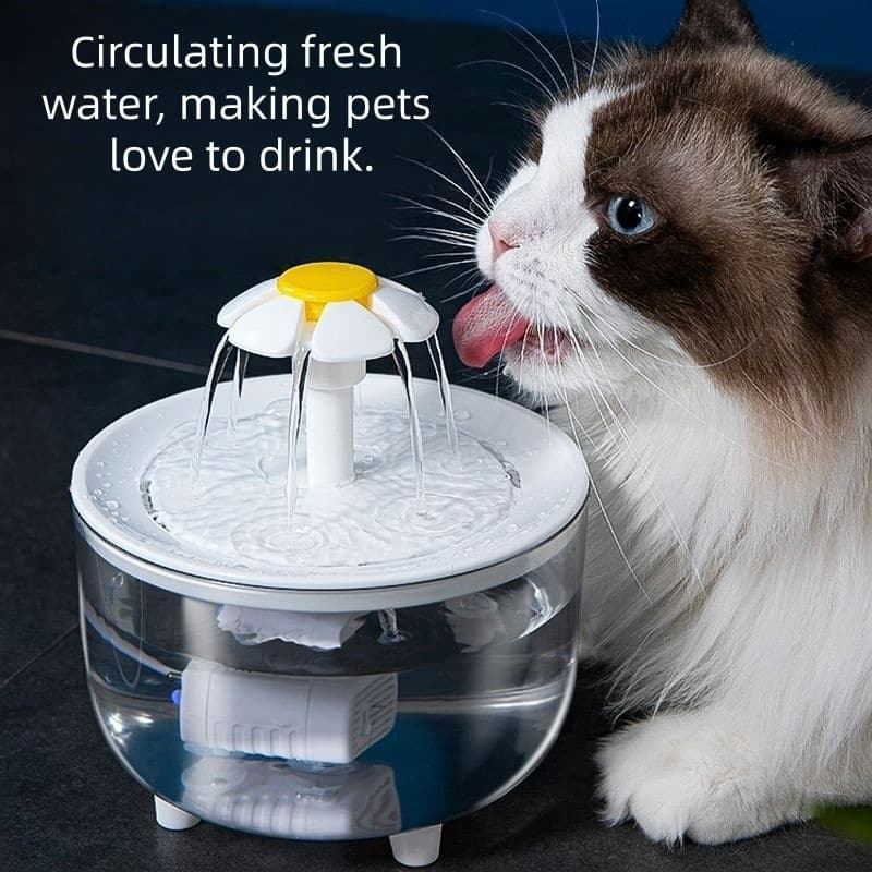 All-season Automatic Circulating Filtered Large-Capacity Pet Water Fountain For Cats & Dogs