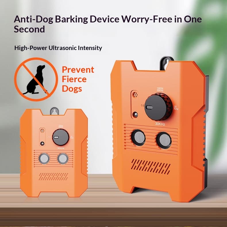 Ultrasonic Outdoor Anti-Bark Dog Training Device, Smart Dog Repellent